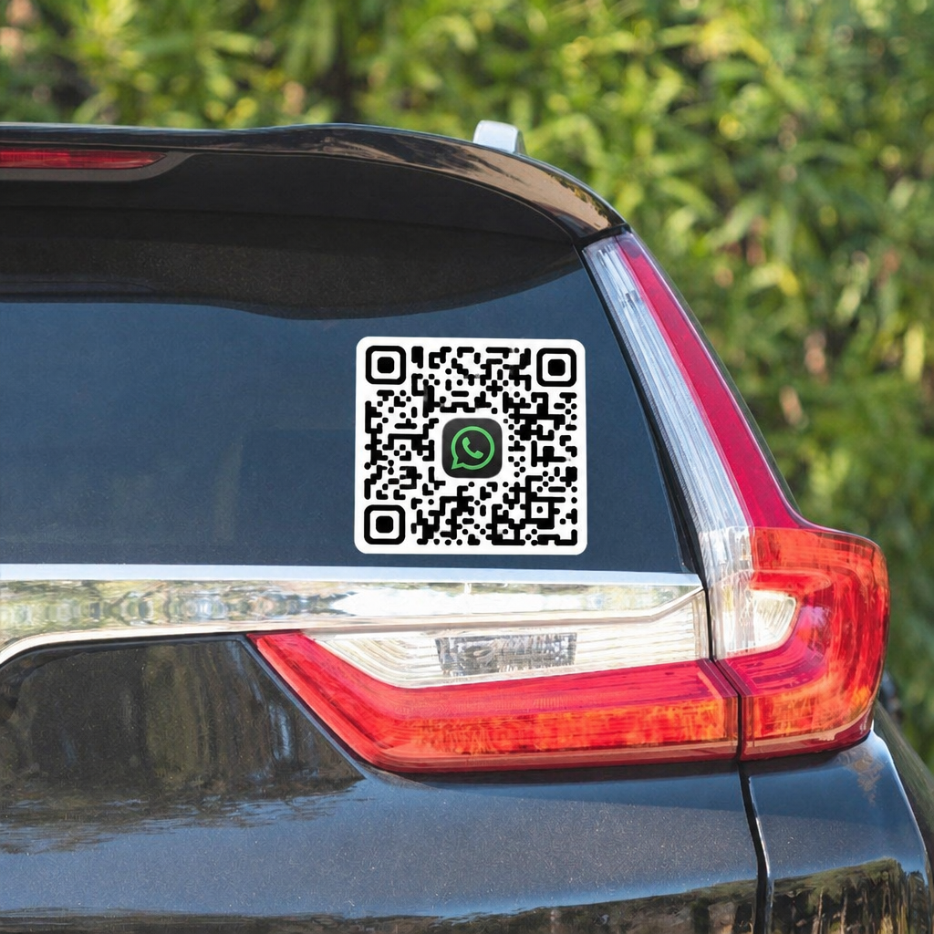 Pro QR Car Sticker by Tink.you Product View 1