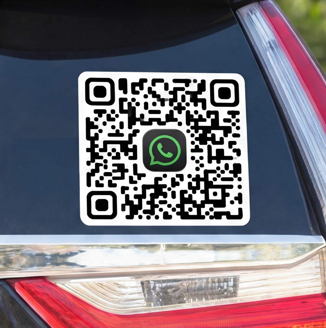 Pro QR Car Sticker by Tink.you Product View 3 Zoom QR code
