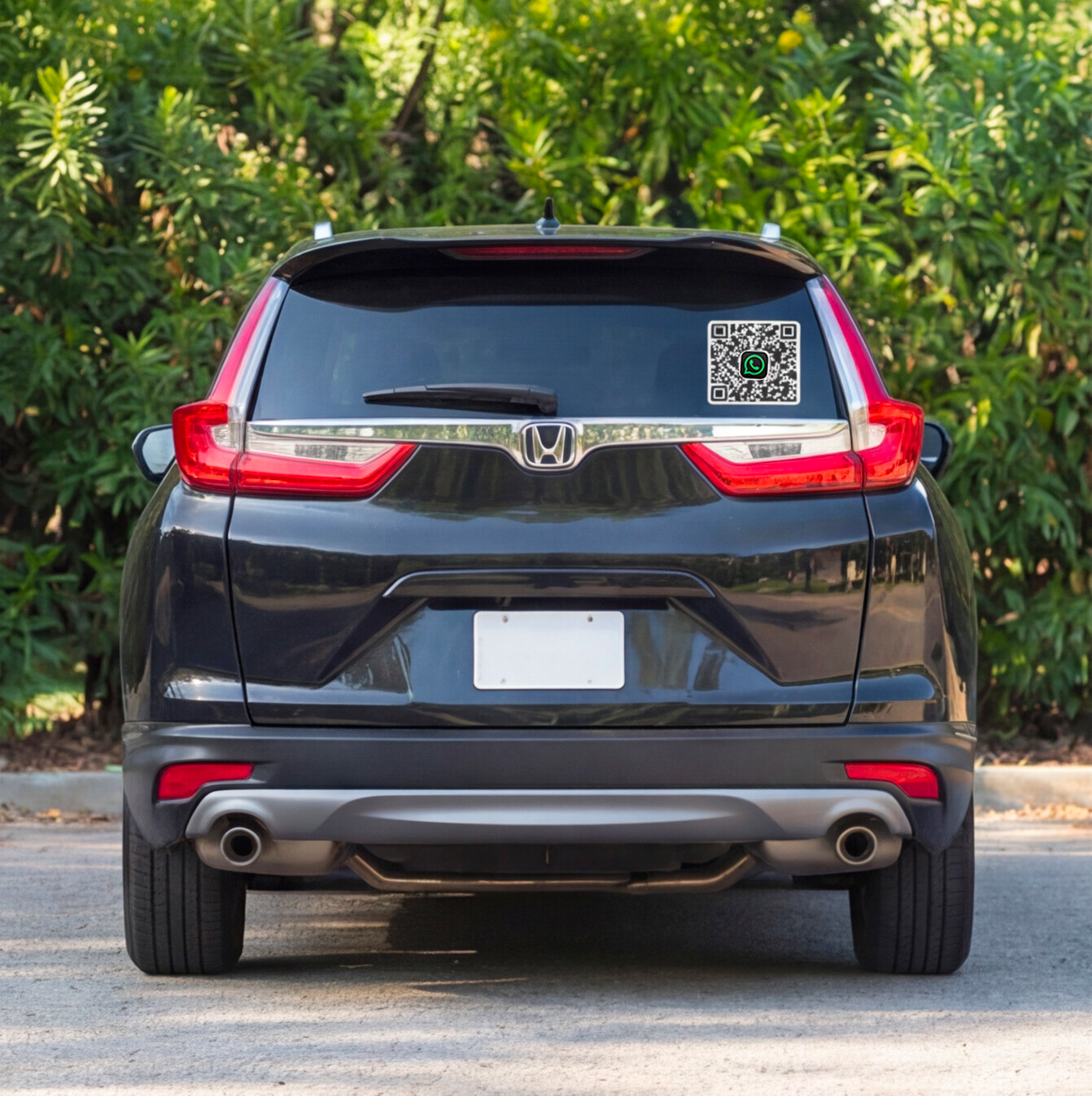 Pro QR Car Sticker by Tink.you Product View 4 Honda SUV