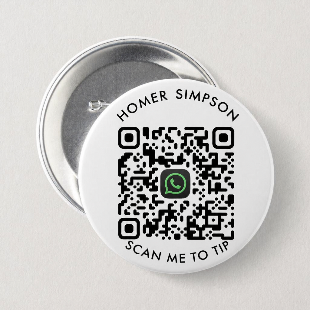 The Tink.you Chest Tipping Badge Product view 1