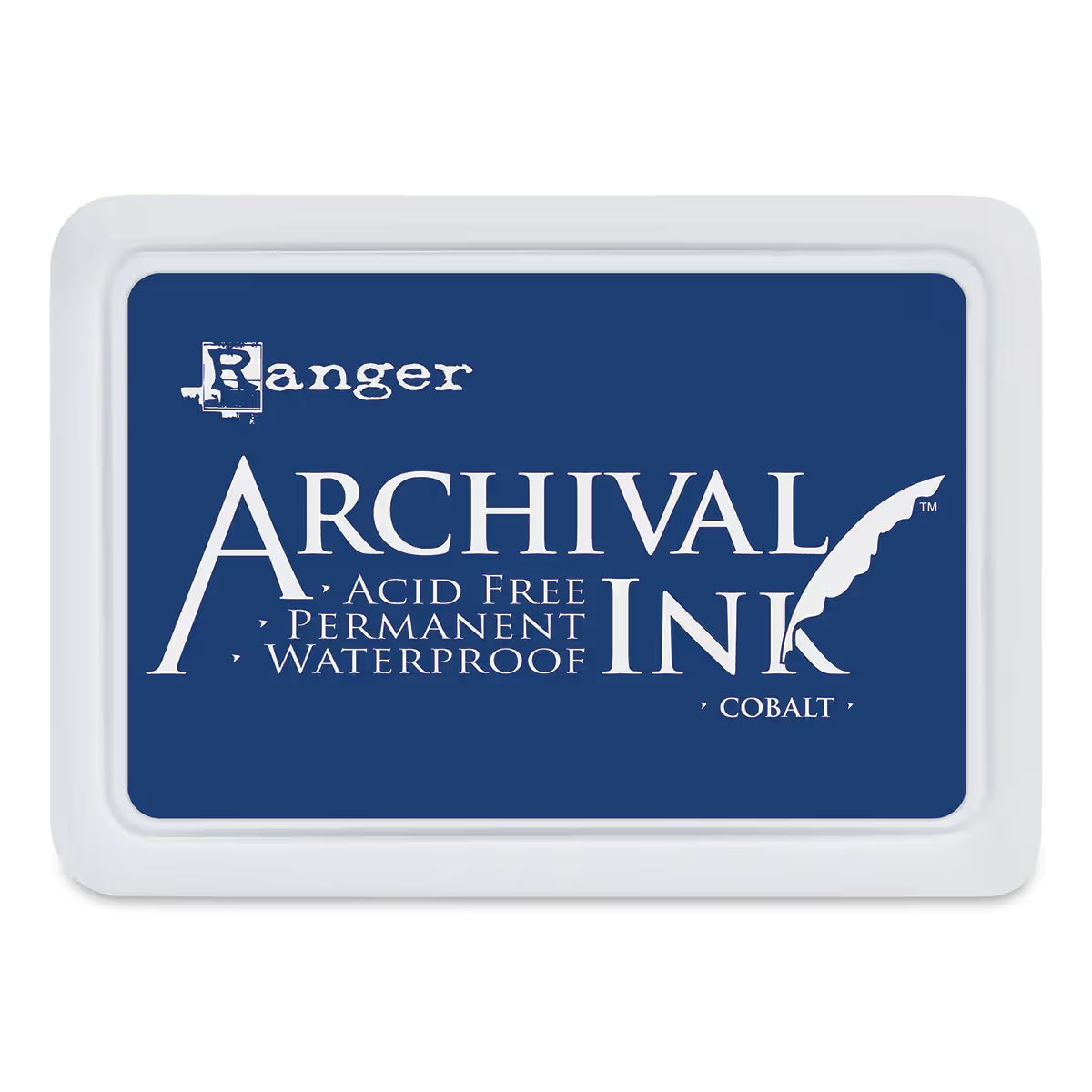 Tipping Wood Stamp Ink Pad - Blue
