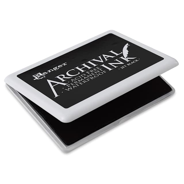 Tipping Wood Stamp Ink Pad - Jet Black