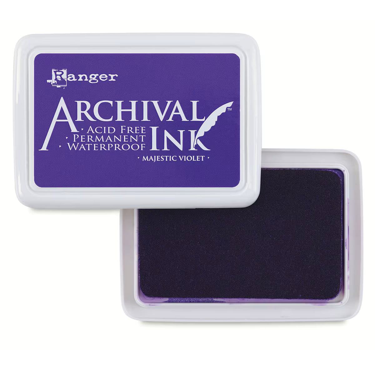 Tipping Wood Stamp Ink Pad - Violet